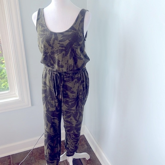 Prana Sz XS One Piece Jumper Jumpsuit  Camouflage Go Anywhere French Terry NWOT - Picture 2 of 16